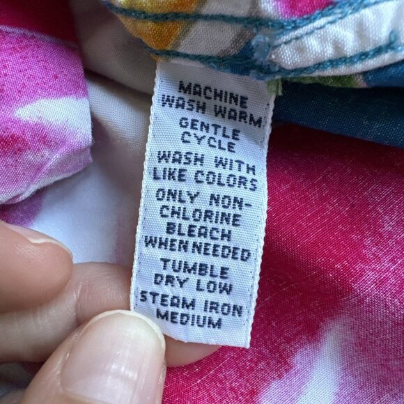 Polo Ralph Lauren Men’s‎ M Floral Hawaiian Shirt Short Sleeve Viscose Button VTG - Picture 12 of 12